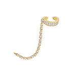 Diamond Rope Ear Cuff - NOA Jewels - 