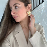 Gold Knot Earrings - NOA Jewels - 