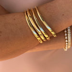 Golden Tide Bangle - NOA Jewels - 