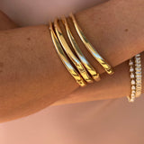 Golden Tide Bangle - NOA Jewels - 