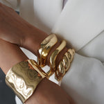 Roma Gold Bangle - NOA Jewels - 