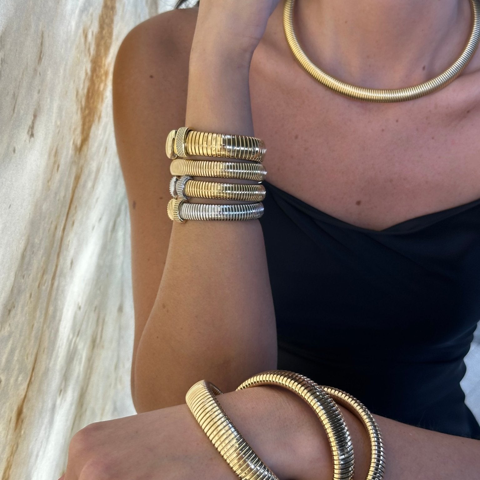 Serpent D’or Choker - NOA Jewels - 