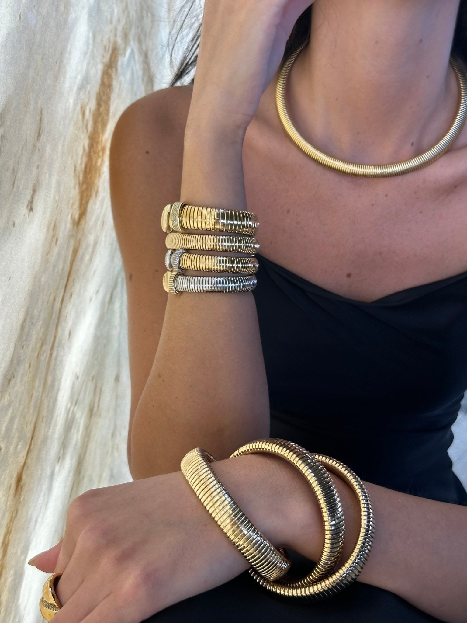 Serpent D’or Choker - NOA Jewels - 