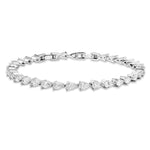 Tear Drop Tennis Bracelet - NOA Jewels - 