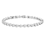 Tear Drop Tennis Bracelet - NOA Jewels - 