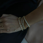 Tear Drop Tennis Bracelet - NOA Jewels - 