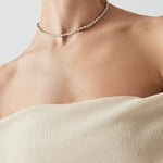 Tear Drop Tennis necklace - NOA Jewels - 