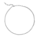 Tear Drop Tennis necklace - NOA Jewels - 