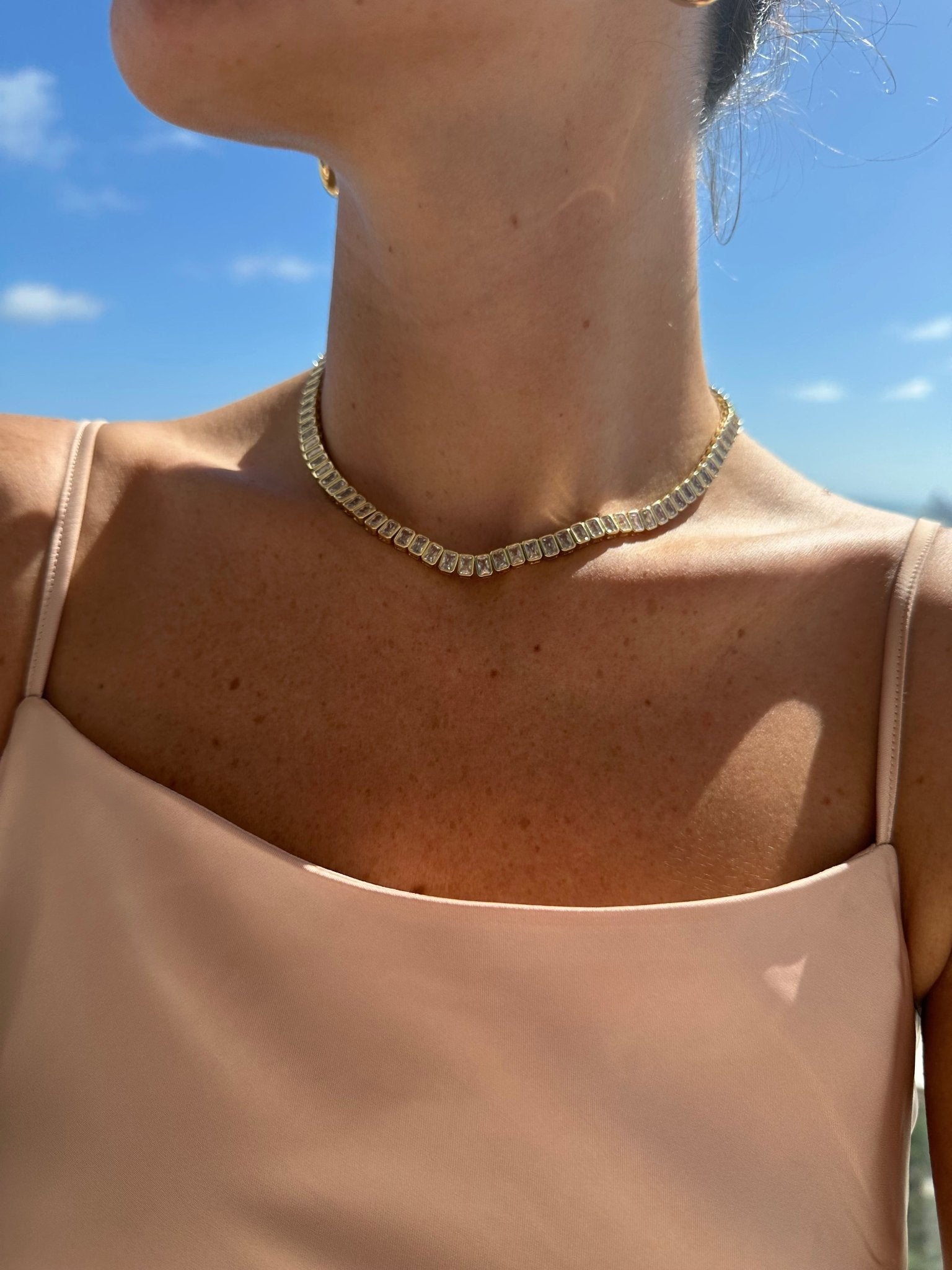 The Duchess Tennis Necklace - NOA Jewels - 