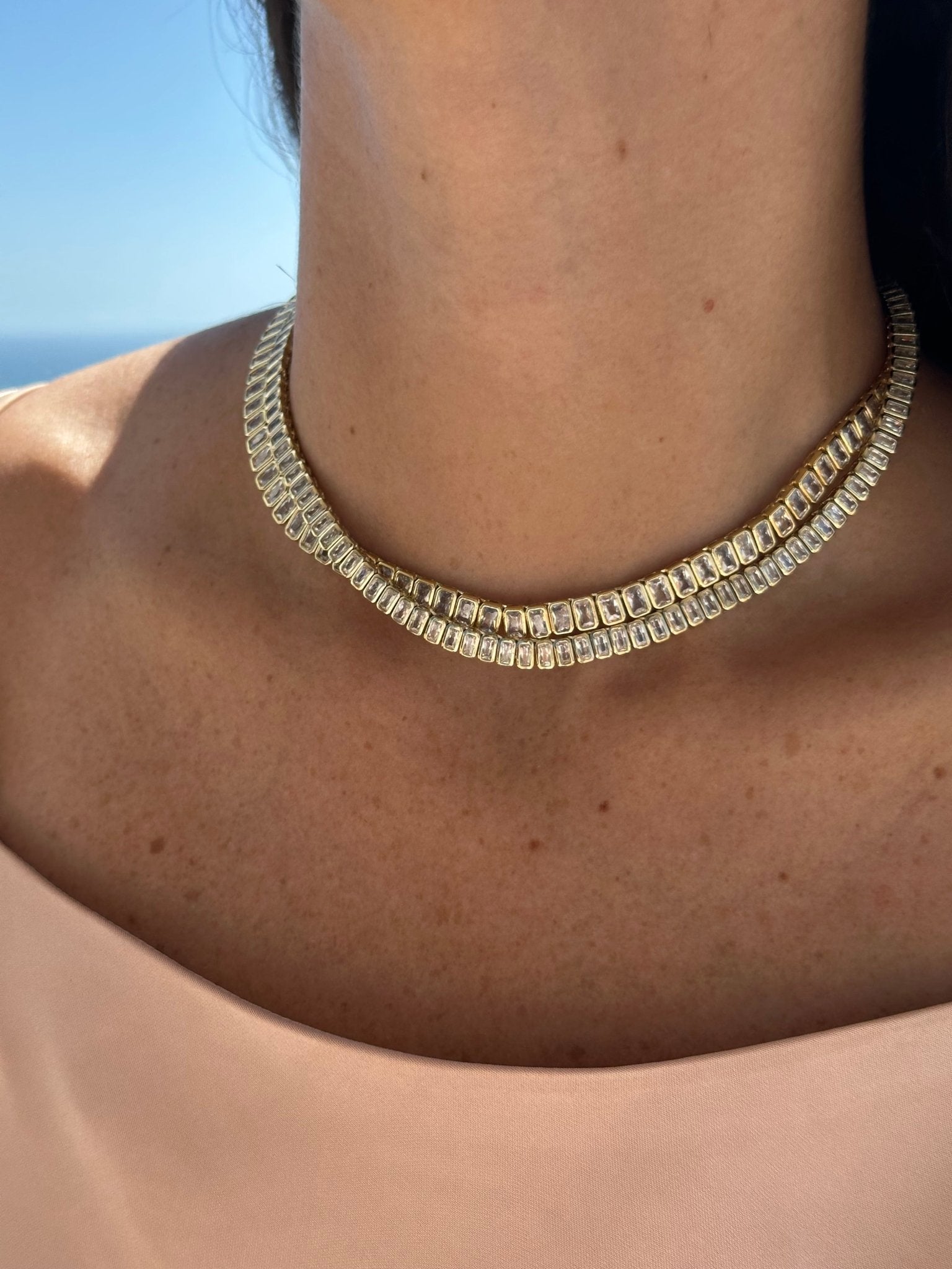 The Duchess Tennis Necklace - NOA Jewels - 