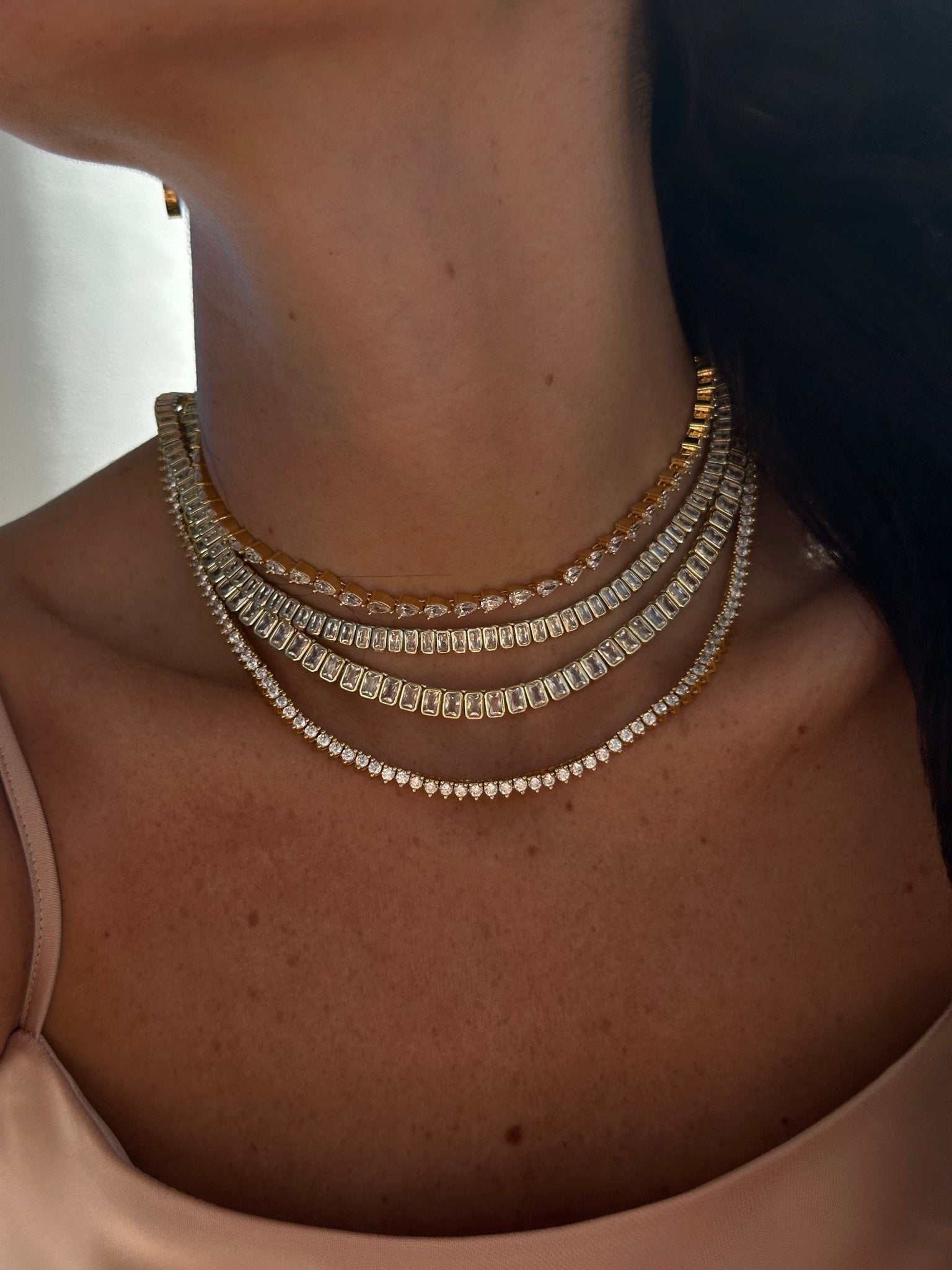 The Duchess Tennis Necklace - NOA Jewels - 