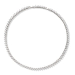 The Royal: Diamond 3 Prong Tennis Necklace - NOA Jewels -